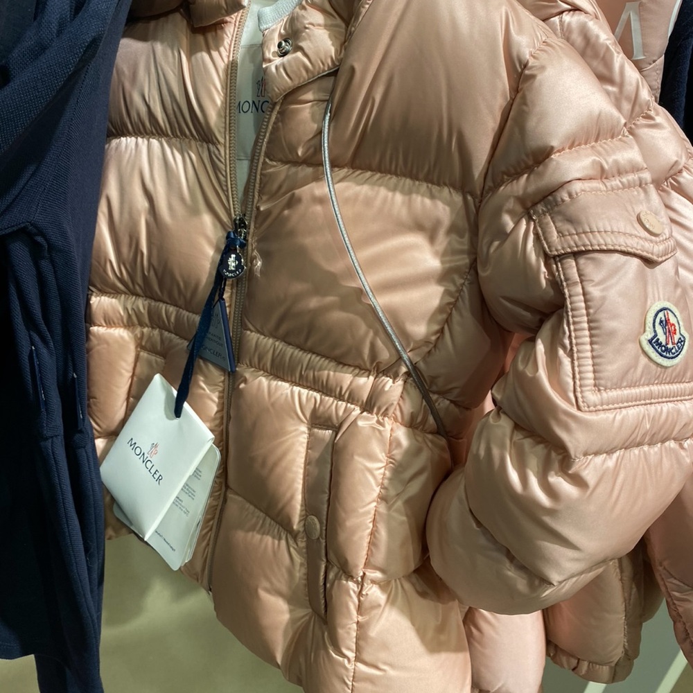 Moncler Blush Quilted Jacket